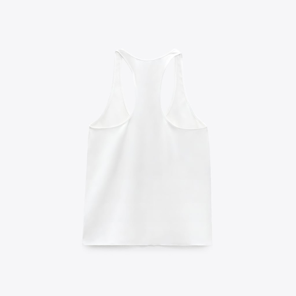 ZARA Satin Top - Picture 2 of 3